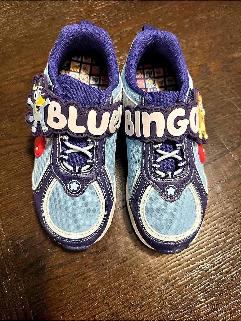 Ground Up Bluey and Bingo Athletic Light-Up Sneakers Light-Up Sneakers Blue &